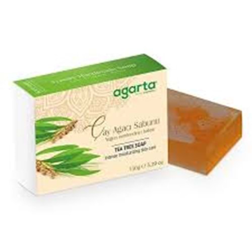 AGARTA DOĞAL EL YAPIMI GÜZELLİK SABUNU ÇAYAĞACI 150 GR