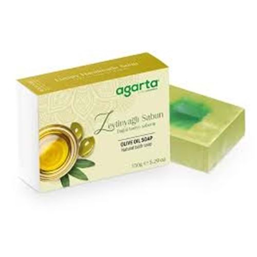 AGARTA DOĞAL EL YAPIMI GÜZELLİK SABUNU ZEYTİNYAĞLI 150 GR