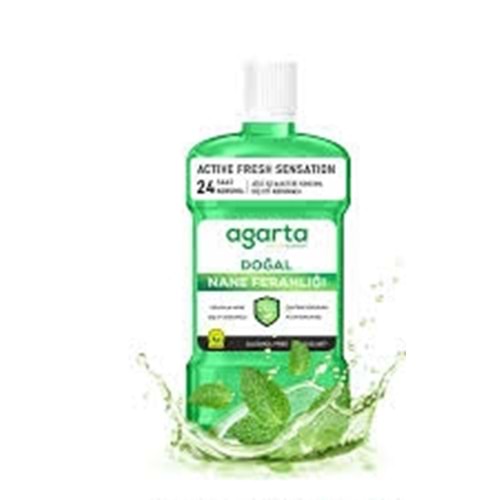 AGARTA DOĞAL AĞIZ BAKIM SUYU NANELİ 500 ML