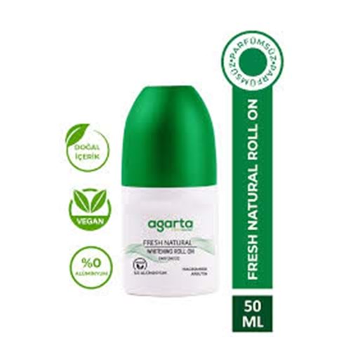 AGARTA DOĞAL ROLL ON FRESH NATURAL