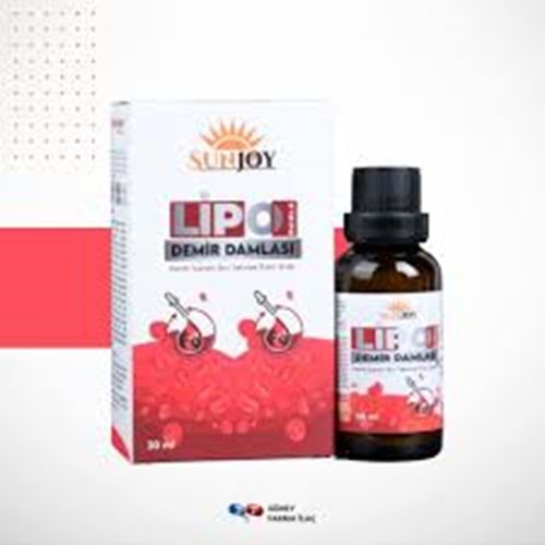 SUNJOY LİPO DEMİR 30 ML DAMLA