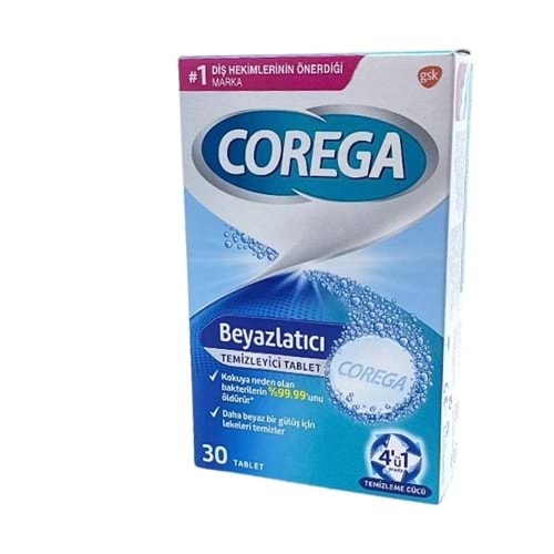 COREGA TABLET BEYAZLATICI 30 LU