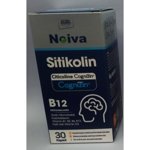 NOİVA SİTİKOLİN B12 30 KAPSÜL(EDİS PHARMA)