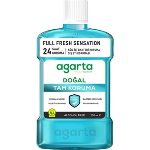AGARTA DOĞAL AĞIZ BAKIM SUYU TAM KORUMA 250 ML
