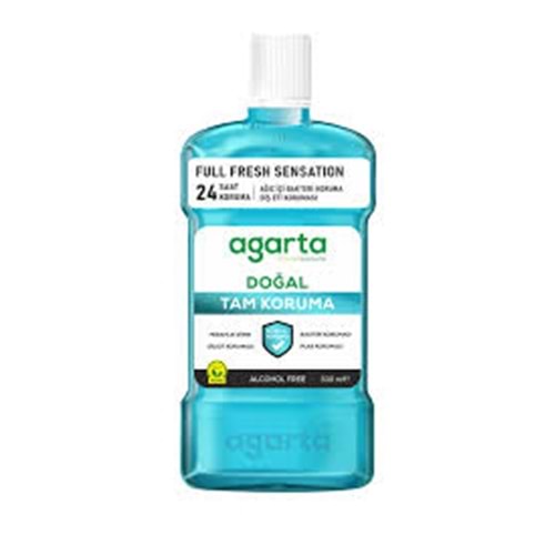 AGARTA DOĞAL AĞIZ BAKIM SUYU TAM KORUMA 500 ML