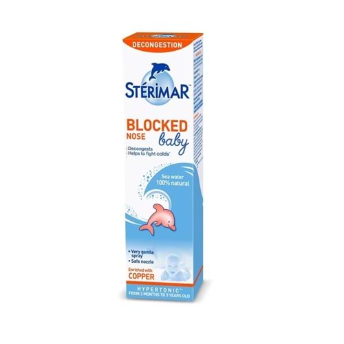 STERİMAR BABY HİPERTONİK BURUN SPREYİ 50 ML