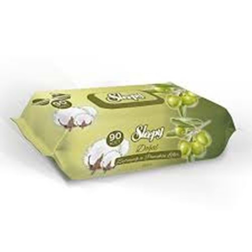ISLAK MENDİL SLEEPY 90 LI ZEYTİNYAĞLI