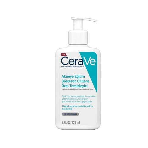CERAVE AKNEYE EĞİLİM GÖSTERN CİLTLERE ÖZEL TEMİZLEYİCİ 236 ML