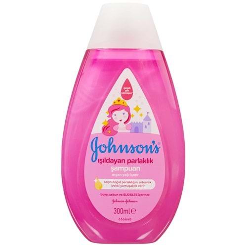 JOHNSON'S BABY BEBEK ŞAMPUANI IŞILDAYAN PARLAKLIK 300 ML