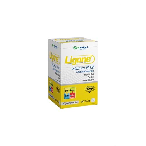 LİGONE METHYL B12 1.000 MG 30 ÇİĞNEME TABLET ( METHYLCOBALAMİN )