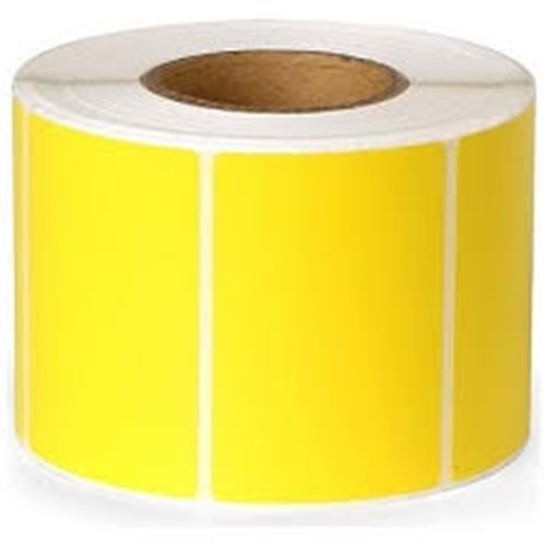 İLAÇ TARİF ETİKETİ SARI RENK 40*60 1000 ADET