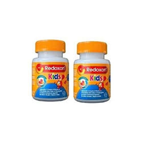 REDOXON KİDS 60 ÇİĞNEME TABLETİ 2'Lİ AVANTAJ PAKET - İKİNCİSİ %70 İNDİRİMLİ