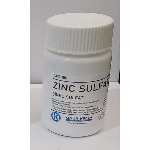ZİNC SULFATE 100 GR (ÇİNKO SULFAT)
