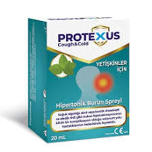 PROTEXUS BURUN SPREYİ SOLUNUM YOLU RAHATSIZLIKLARI YETİŞKİNLER İÇİN 20 ML