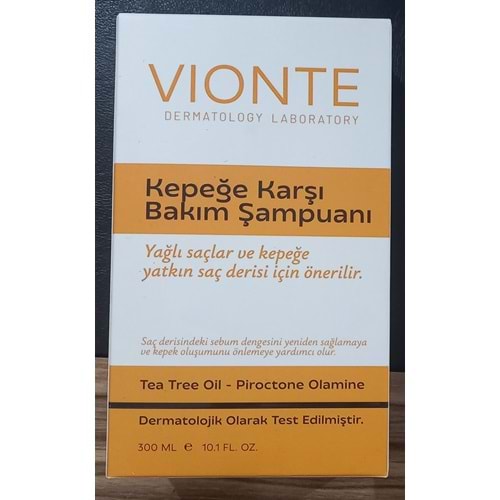 VİONTE KEPEK ÖNLEYİCİ BAKIM ŞAMPUAN 300 ML