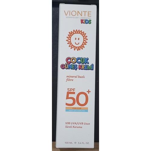 VİONTE SPF50+ÇOCUK GÜNEŞ KREMİ