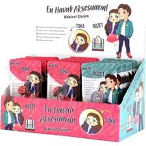 BİT TOKA VE ROZET STANDI 24 LÜ