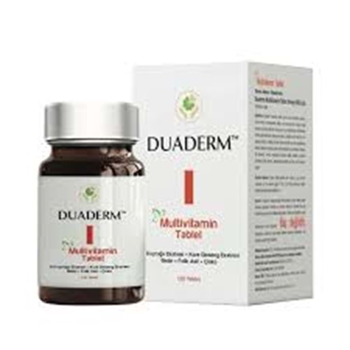 DUADERM MULTİVİTAMİN TABLET 120 ADET