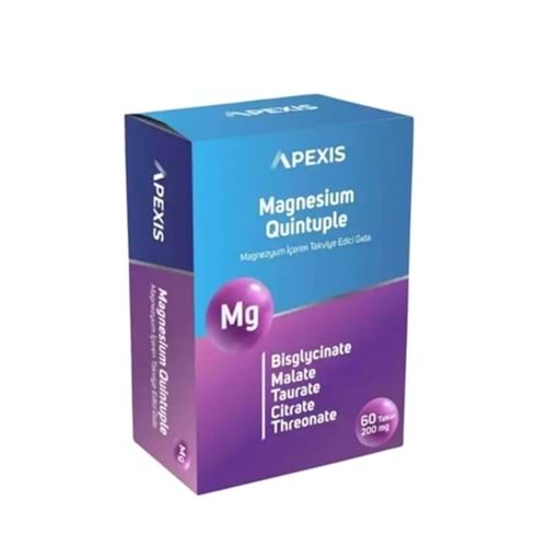 APEXİS MAGNESYUM 60 KAPSÜL