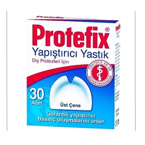 PROTEFİX YAPIŞTIRICI YASTIK ÜST ÇENE 30 ADET