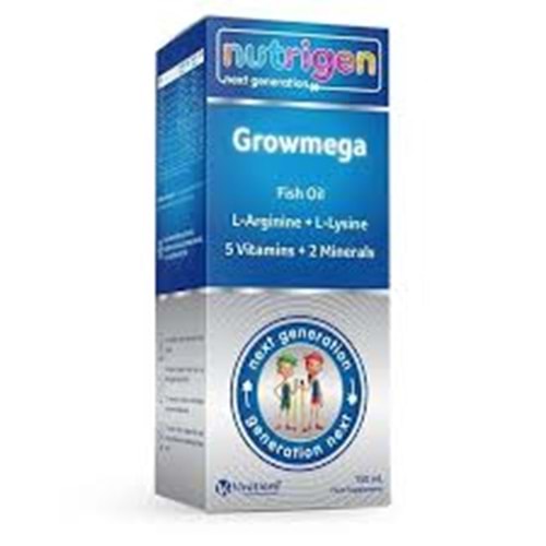 NUTRİGEN NEXT GENERATİON GROWMEGA BALIK YAĞI 150 ML