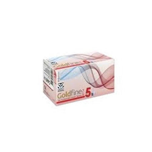 İĞNE UCU İNSÜLİN GOLD FİNE NO:5