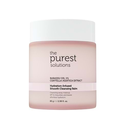 THE PUREST SOLUTİONS HYDRATİON-INFUSED SMOOTH CLEANSİNG BALM 85 GR(HASSAS VE KURU CİLTLER İÇİN)