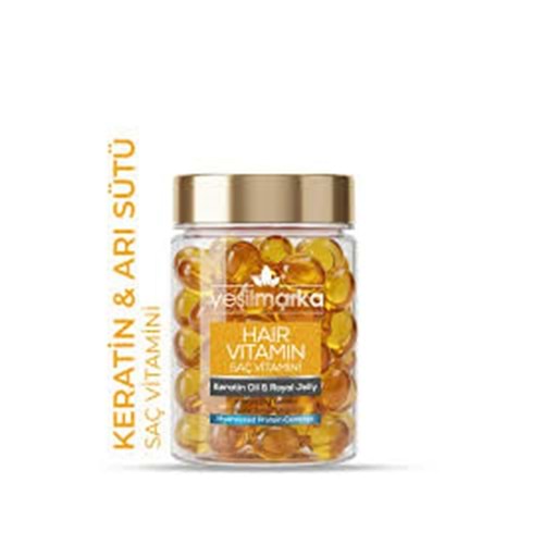 YMSB-26 Yeşilmarka Saç Vitamini - Keratin Oil & Royal Jelly