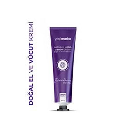 Yeşilmarka Doğal El ve Vücut Kremi BÖĞÜRTLEN 30 ML