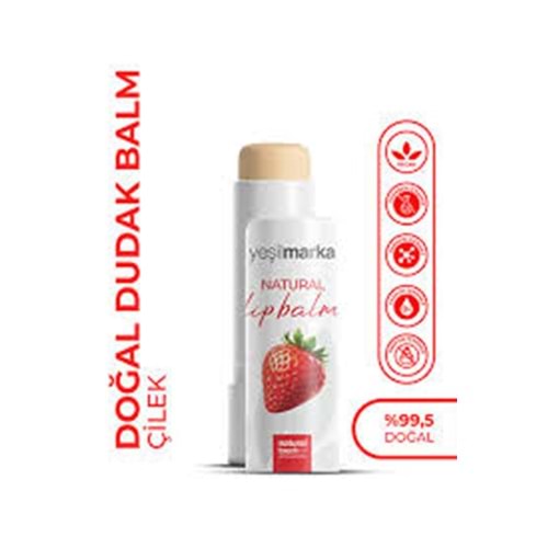 Yeşilmarka Doğal Dudak Balm ÇİLEK