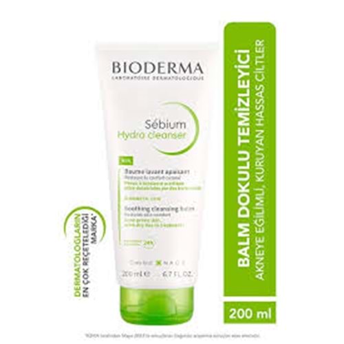 BİODERMA SEBİUM HYDRA CLEANSER 200 ML TEMİZLEME JELİ ( AKNEYE EĞİMLİ CİLTLER İÇİN )(9273)