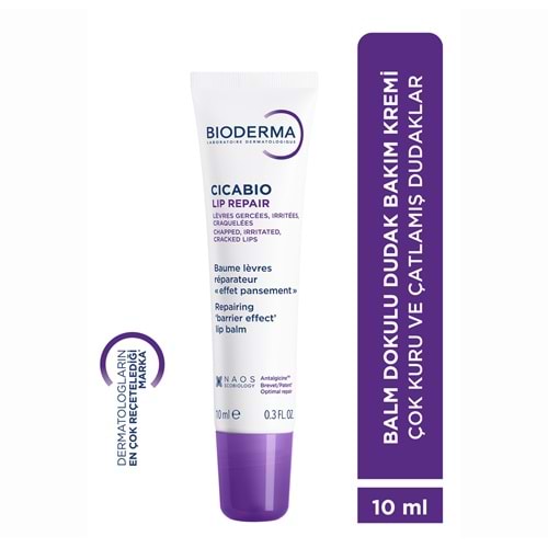 BİODERMA CİCABİO LİP REPAİR DUDAK BAKIM KREMİ 10 ML(2426)