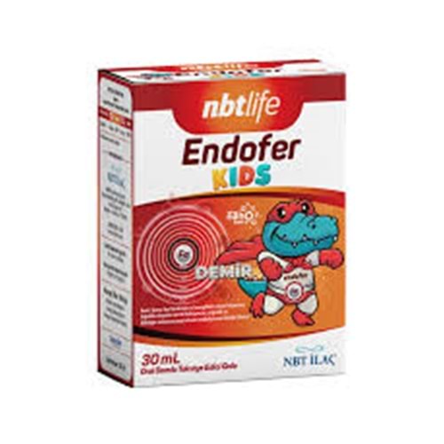 NBT LİFE ENDOFER KİDS DEMİR DAMLA 30 ML(0975)