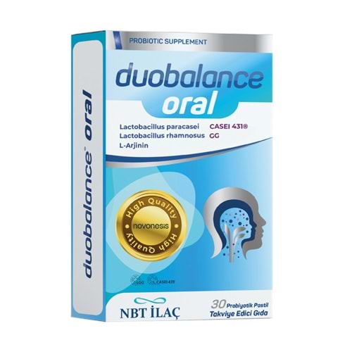 NBT LİFE DUOBALANCE ORAL 30 PROBİYOTİK PASTİL 1156