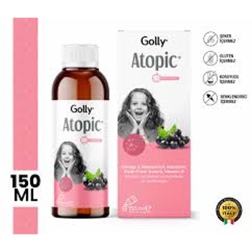 GOLLY ATOPİC 150 ML ŞURUP 1001