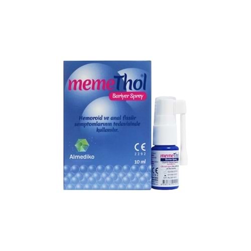 MEMETHOL BARİYER SPREY 10 ML ( HEMOROİD VE ANAL FİSSÜR ) 0026