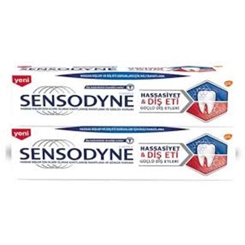 SENSODYNE HASSAS DİŞ ETİ DİŞ MACUNU 75 ML İKİLİ