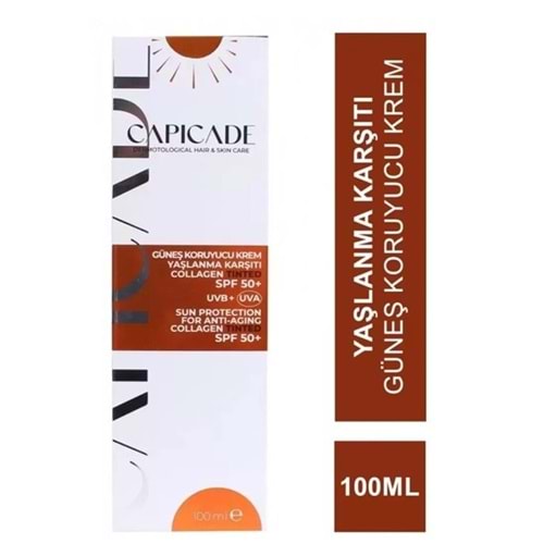 CAPiCADE GÜNEŞ SPF50+ KREM COLLEGEN TINTED RENKLİ 100ML 2242