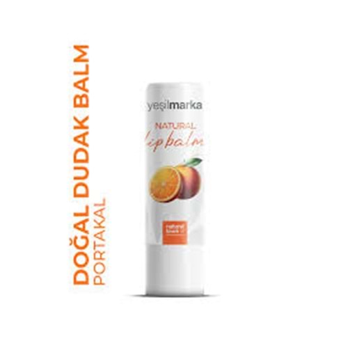 Yeşilmarka Doğal Dudak Balm portakal