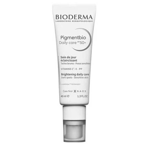 BİODERMA PİGMENTBİO DAİLY CARE SPF50+ BAKIM KREMİ 40 ML ( LEKE EĞİMLİ CİLTLER İÇİN )0072