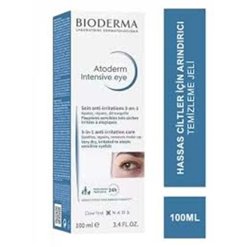 BİODERMA ATODERM İNTENSİVE EYE CREAM 100 ML ( GÖZ ÇEVRESİ BAKIM NEMLENDİRİCİ KREM )1963