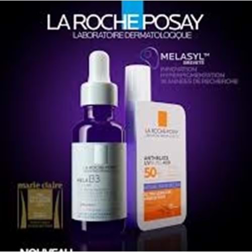 LA ROCHE POSAY MELA B3 LEKE KARŞITI SERUM 30 ML + ANTİ-DARKS SPOTS FLUİD GÜNEŞ KREMİ SPF50+ 50 ML 7901