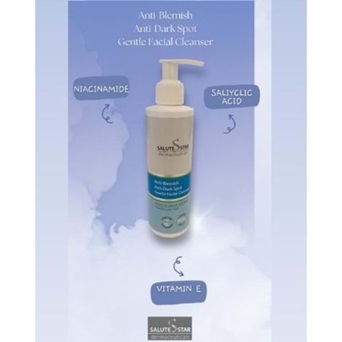 SALUTE STAR YÜZ TEMİZLEYİCİ JEL 200 ML 8011