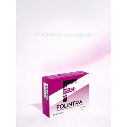 FOLİNTRA FOLİK ASİT B12 30 DİL ALTI TABLET 0270 İNTRALİNE