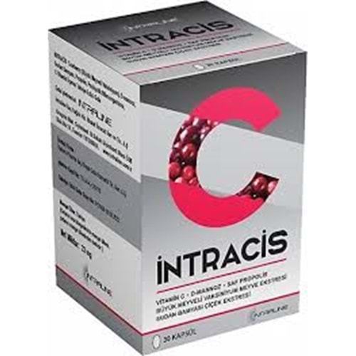 İNTRACİS CRANBERRY (BÜYÜK MEYVELİ)30 KAPSÜL 0935 İNTRALİNE