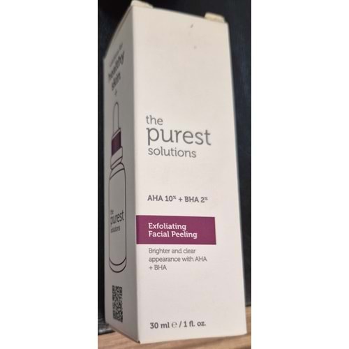 THE PUREST AHA%10+BHA%2 PEELİNG SERUM 30 ML 1014