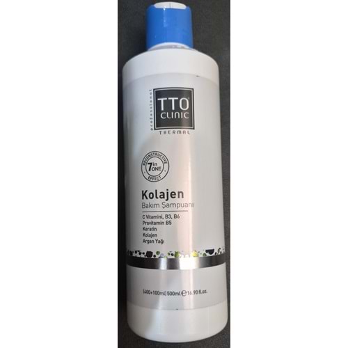 TTO CLINIC KOLAJEN BAKIM ŞAMPUANI 500 ML 3087
