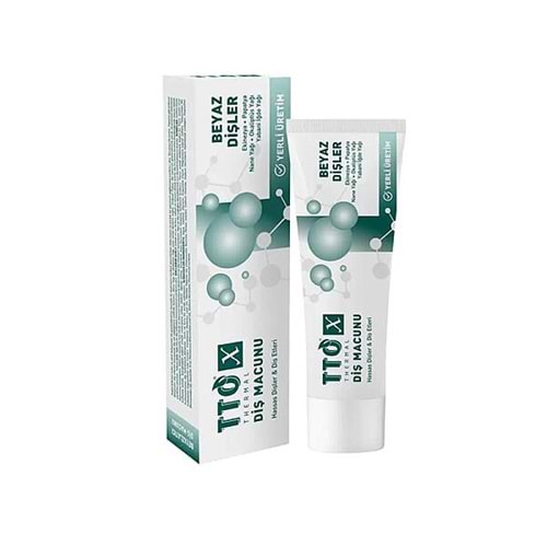 TTO X BEYAZLATICI DİŞ MACUNU 75 ML 1276