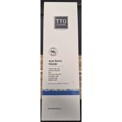 TTO CLINIC AYAK BAKIM KÖPÜĞÜ 150 ML 5395