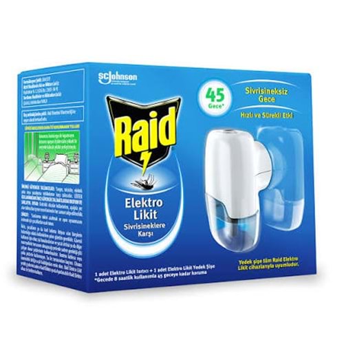 RAİD ELEKTROLİKİT SİSTEM 45 GECE 4331